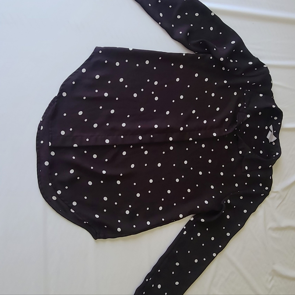 H&M polka dot blouse